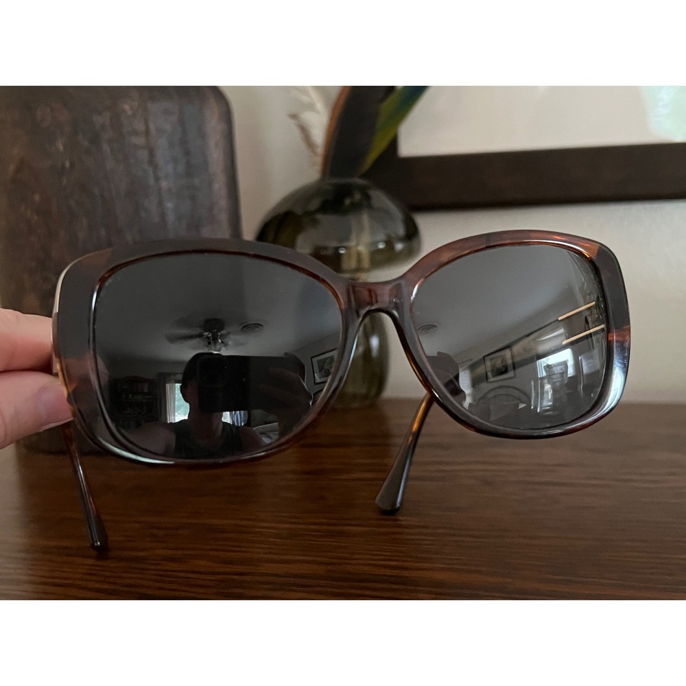 Ralph Lauren RA5223 Tortoise Square Sunglasses Gold Hardware Women's 57mm